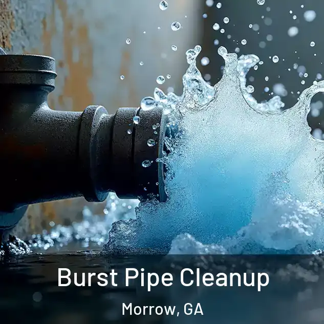  Burst Pipe Cleanup Morrow, GA
