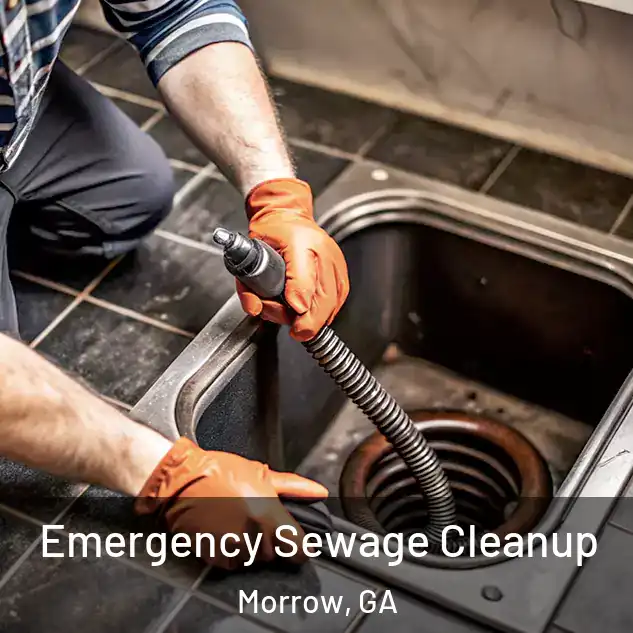  Emergency Sewage Cleanup Morrow, GA