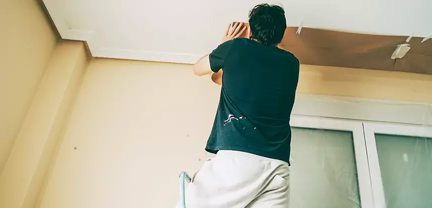 Ceiling Water Damage Repair in Morrow