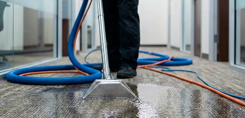 Soaked Carpet Restoration in Morrow