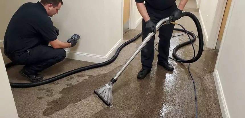 Basement Flooded Carpet Soaked Recovery in Morrow
