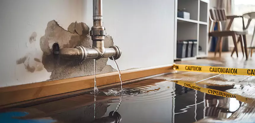 Burst Pipe Cleanup in Morrow