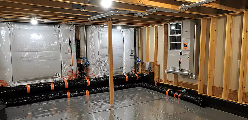 Crawl Space Humidity Control in Morrow