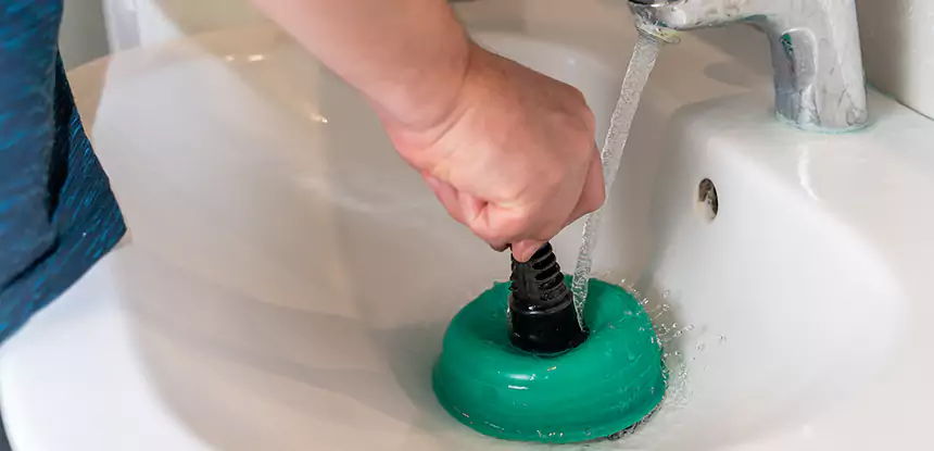 Sink Standing Water Blockage Removal in Morrow