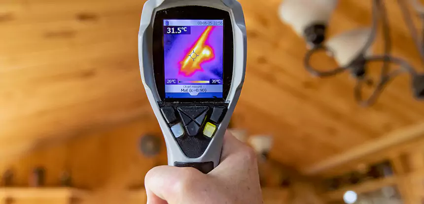 Infrared Camera Roof Leak Detection in Morrow