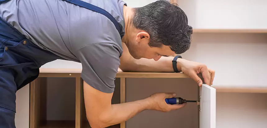Water Damaged Cabinet Repair in Morrow