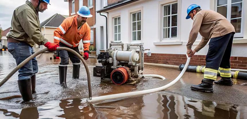 Sewage Spill Cleanup Morrow