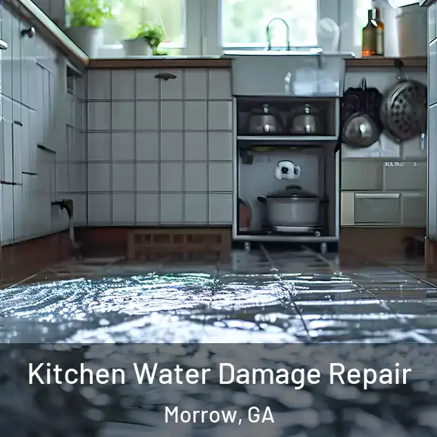  Kitchen Water Damage Repair Morrow, GA