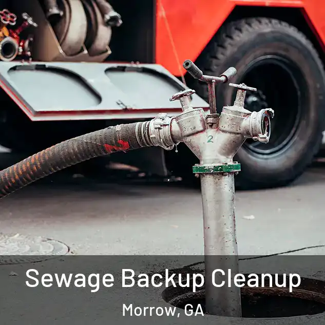  Sewage Backup Cleanup Morrow, GA